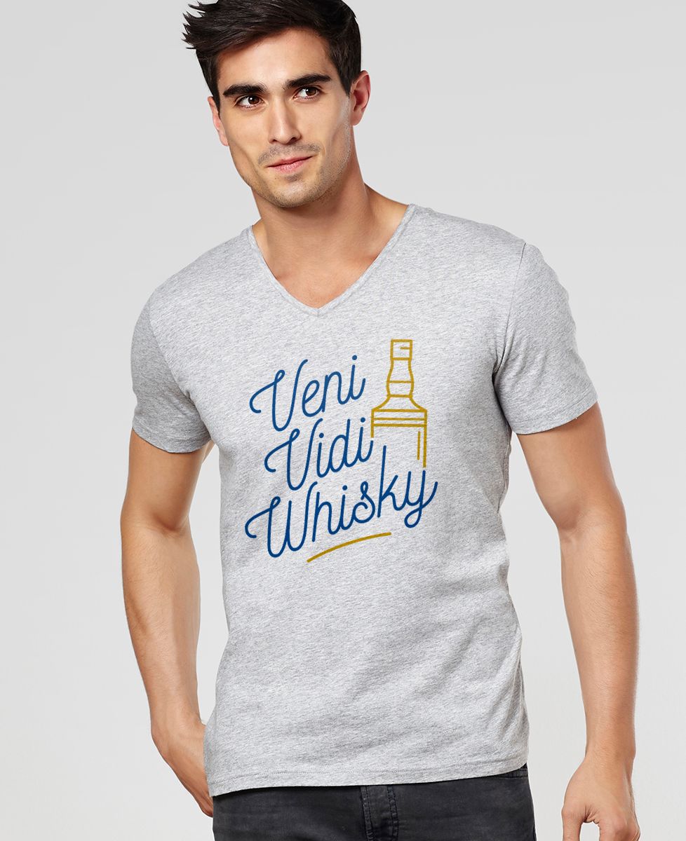 T-Shirt homme Veni Vedi Whisky