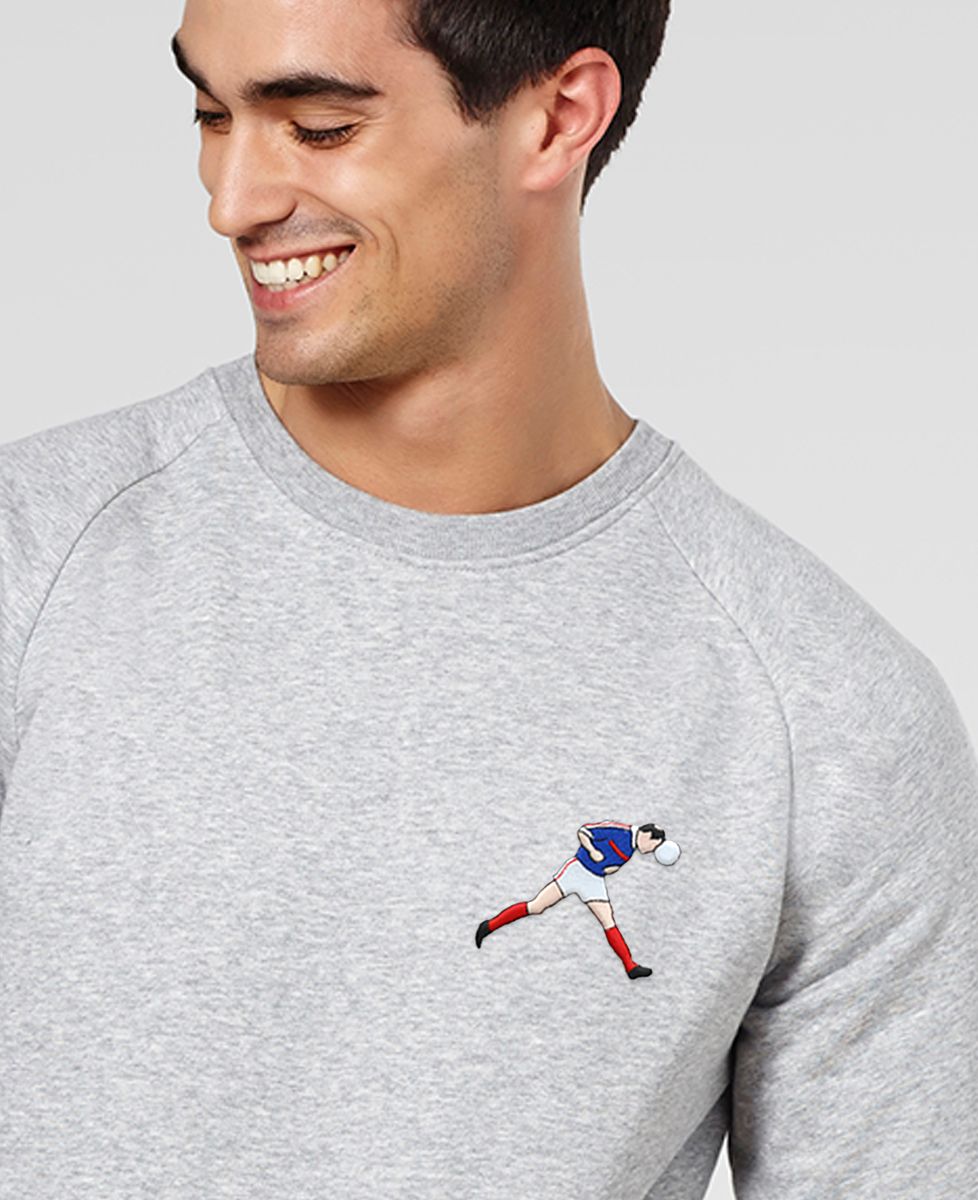 Sweatshirt homme Écusson Zizou (écusson)