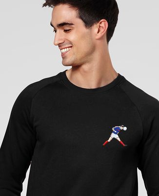 Sweatshirt homme Écusson Zizou (écusson)