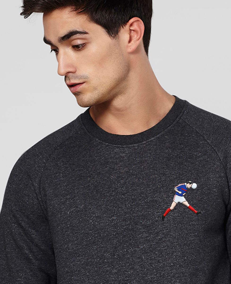 Sweatshirt homme Écusson Zizou (écusson)