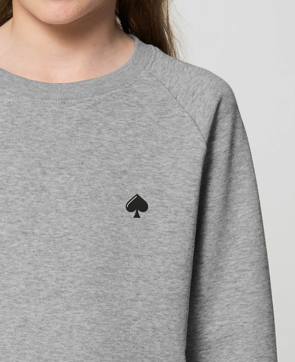 Sweatshirt enfant As de Pique (brodé) - Apéro