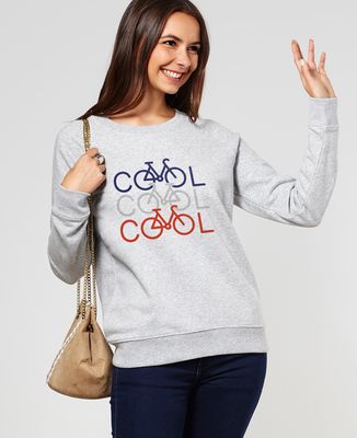 Sweatshirt femme COOL COOL COOL
