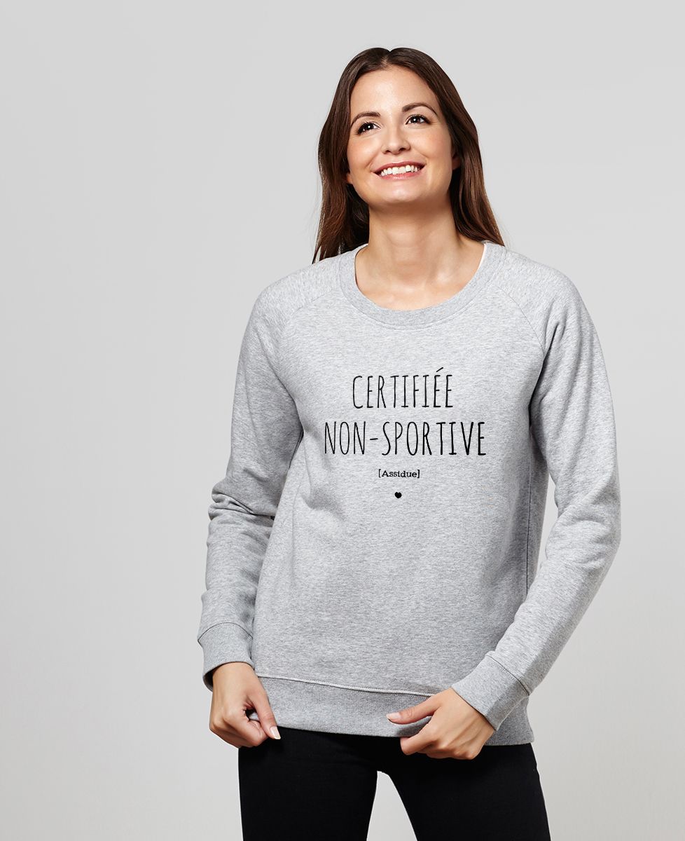 Sweatshirt femme Certifiée non-sportive