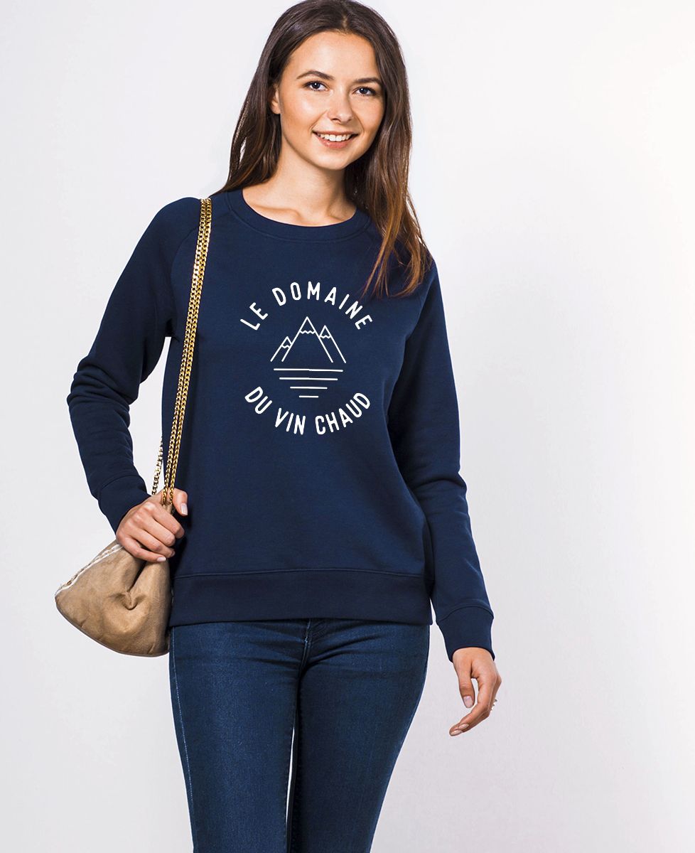 Sweatshirt femme Le domaine du vin chaud