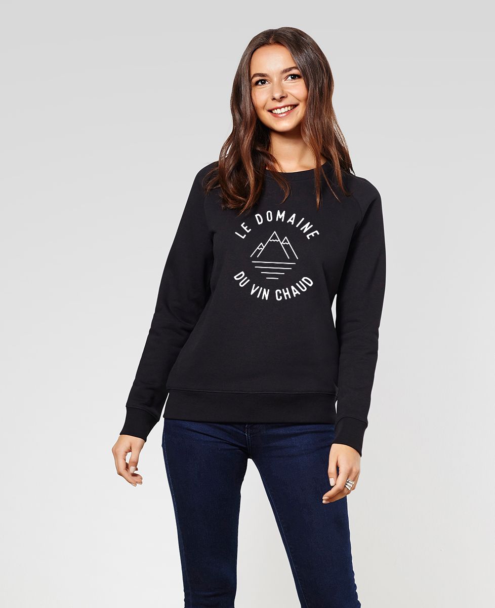 Sweatshirt femme Le domaine du vin chaud