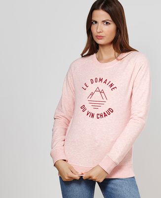Sweatshirt femme Le domaine du vin chaud