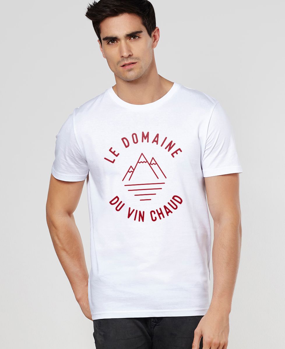 T-shirt homme Le domaine du vin chaud - Sport, Apéro