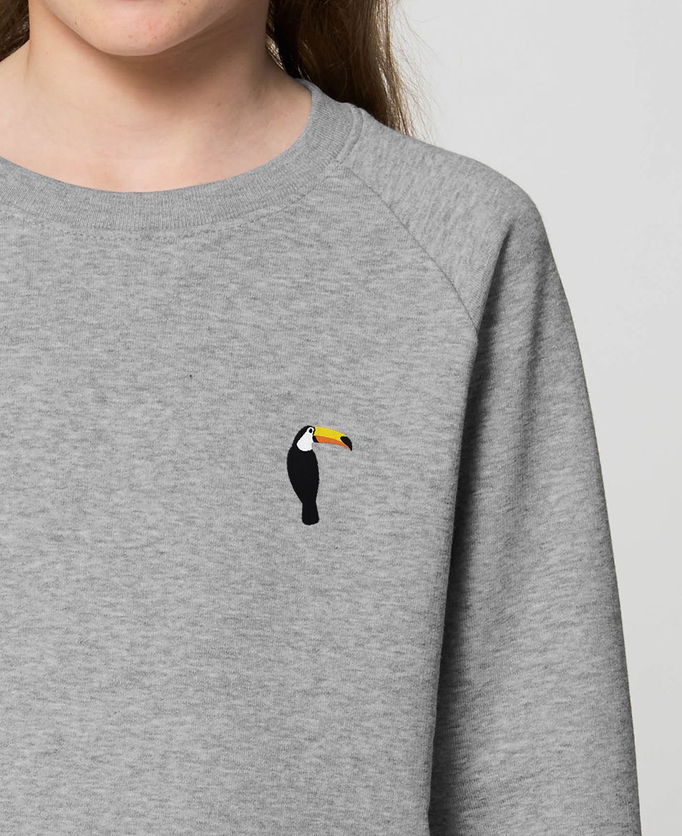 Sweater voor kinderen Toekan (geborduurd) - Dieren