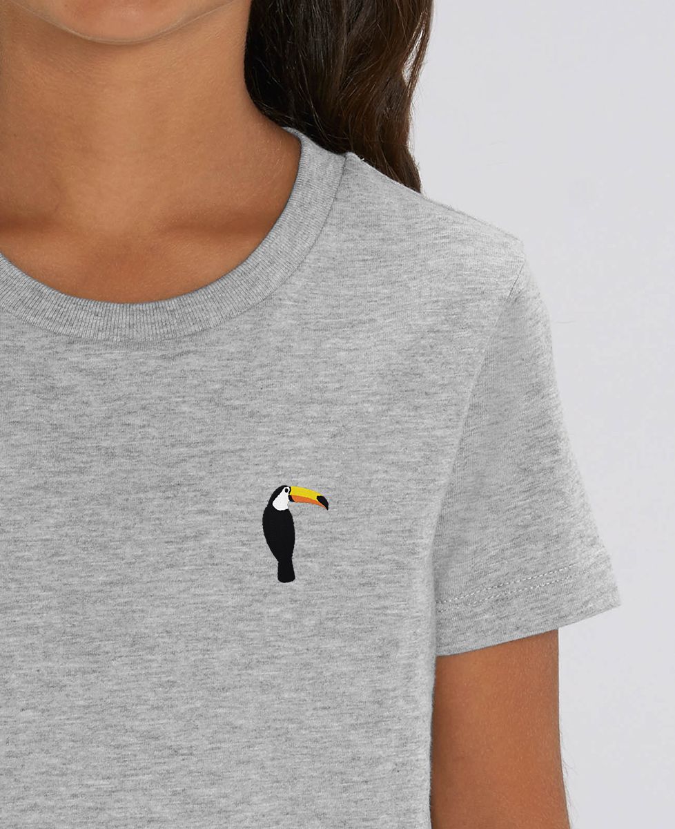 Camiseta para niños Tucán (bordado) - Animales