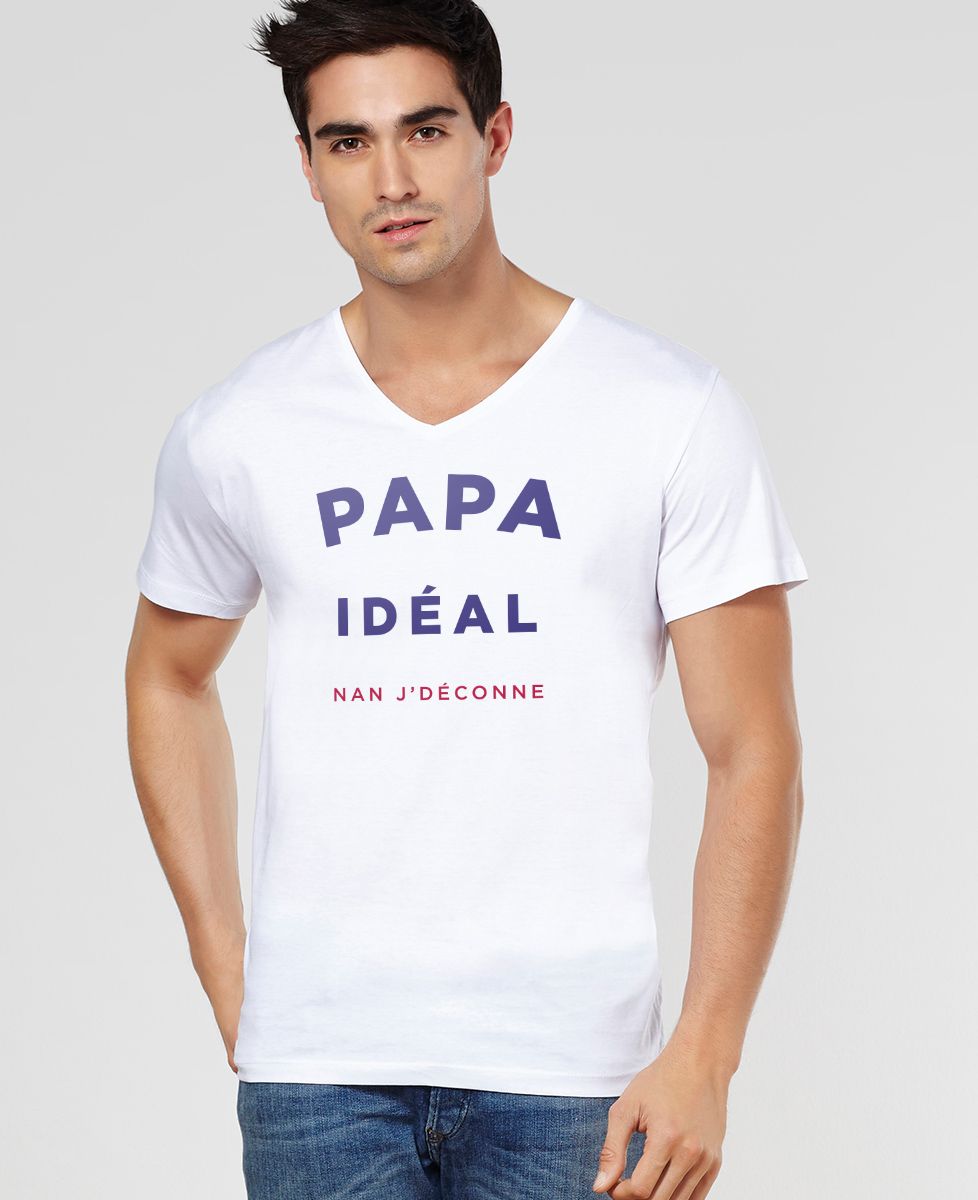 T-Shirt homme Papa idéal