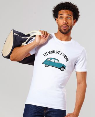 T-shirt homme En voiture Simone