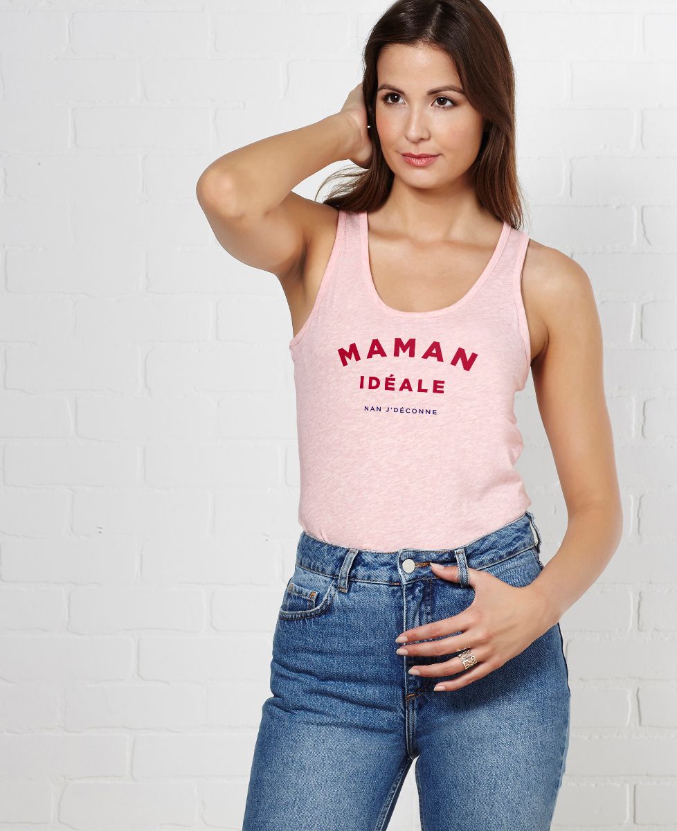Débardeur femme Maman idéale