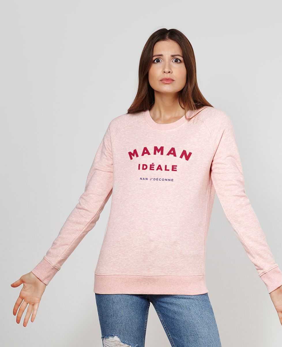 Sweatshirt femme Maman idéale
