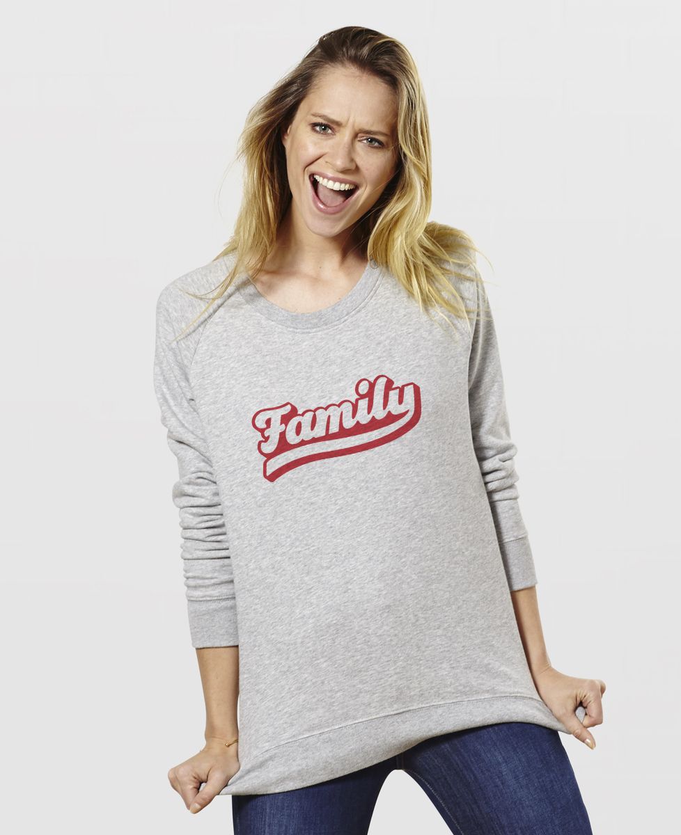 Sweatshirt femme Family - Duo assortis