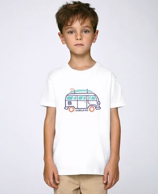 T-Shirt enfant La belle vie en van