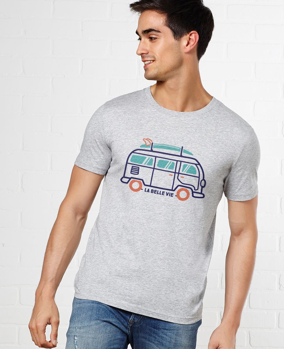 T-shirt homme La belle vie en van