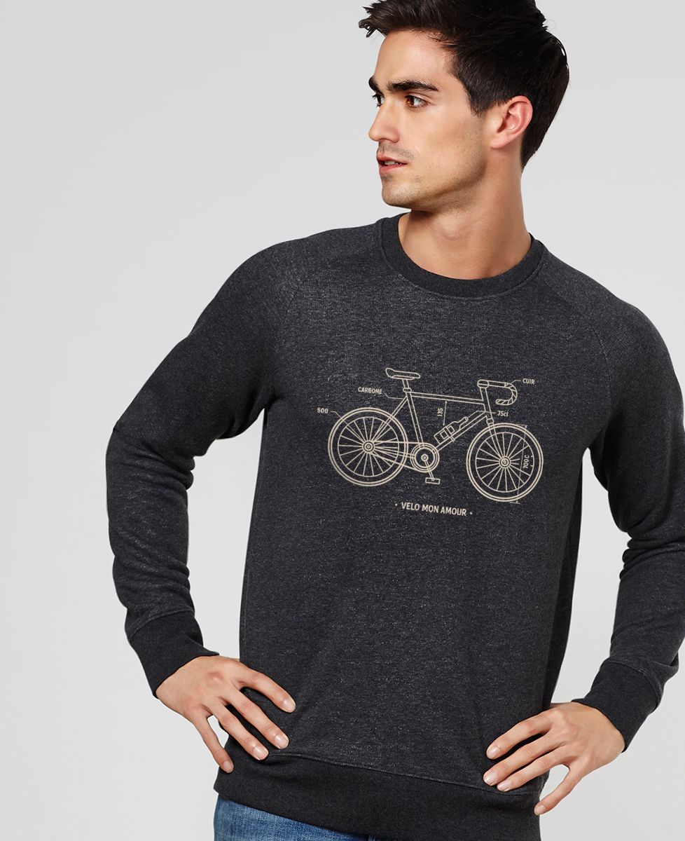 Sweatshirt homme Vélo Mon Amour - Sport, Vélo