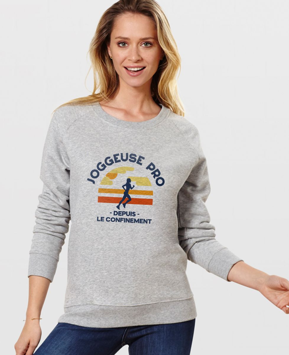 Sweatshirt femme Joggeuse pro - Sport