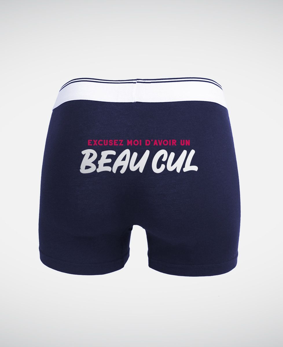 Boxer Excusez moi d'avoir un beau cul
