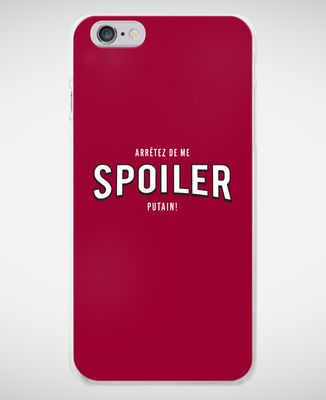 Coque smartphone Arrêtez de me spoiler