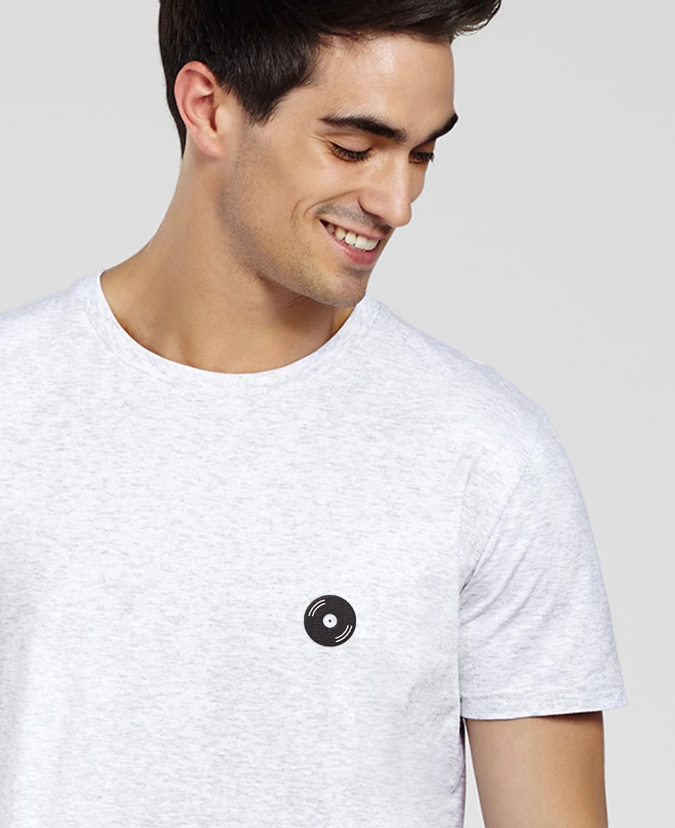 T-shirt homme Vinyle (brodé)