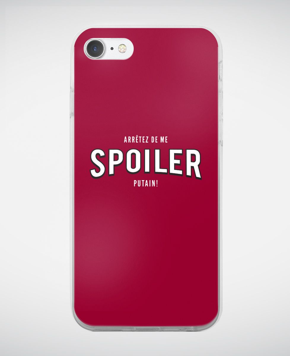 Coque smartphone Arrêtez de me spoiler