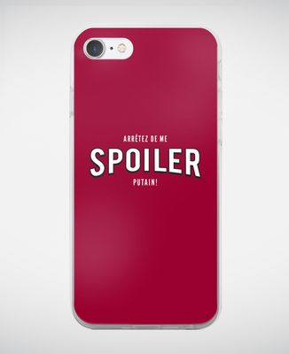 Coque smartphone Arrêtez de me spoiler