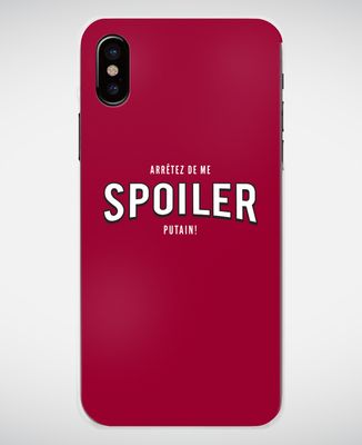 Coque smartphone Arrêtez de me spoiler