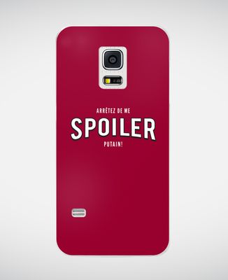 Coque smartphone Arrêtez de me spoiler