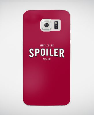 Coque smartphone Arrêtez de me spoiler