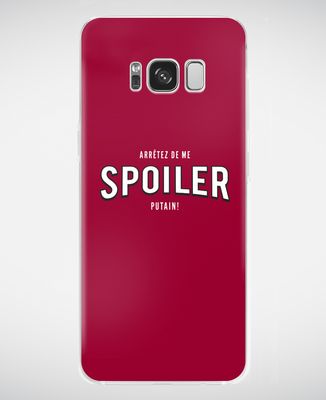 Coque smartphone Arrêtez de me spoiler