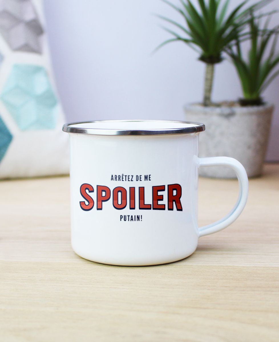 Mug Arrêtez de me spoiler