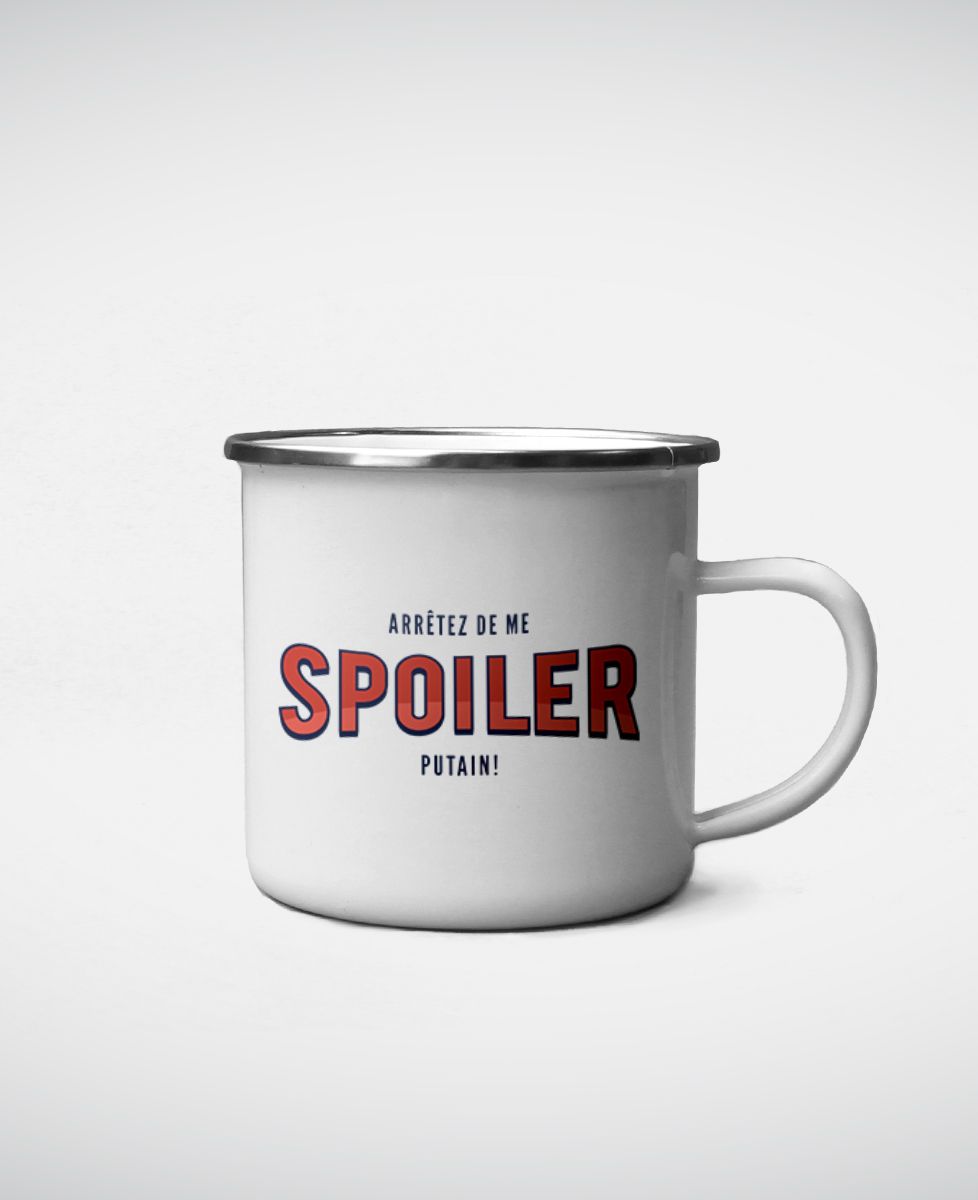 Mug Arrêtez de me spoiler