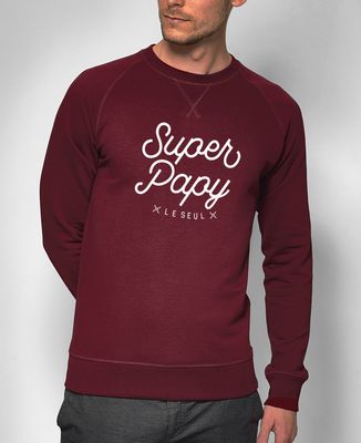 Sweatshirt homme Super Papy
