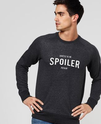 Sweatshirt homme Arrêtez de me spoiler