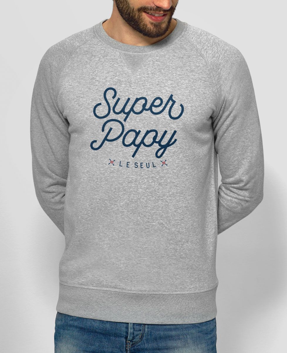 Sweatshirt homme Super Papy