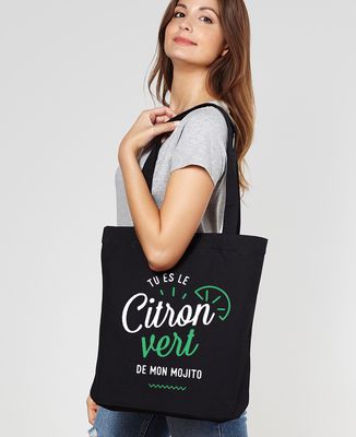 Tote bag Citron vert