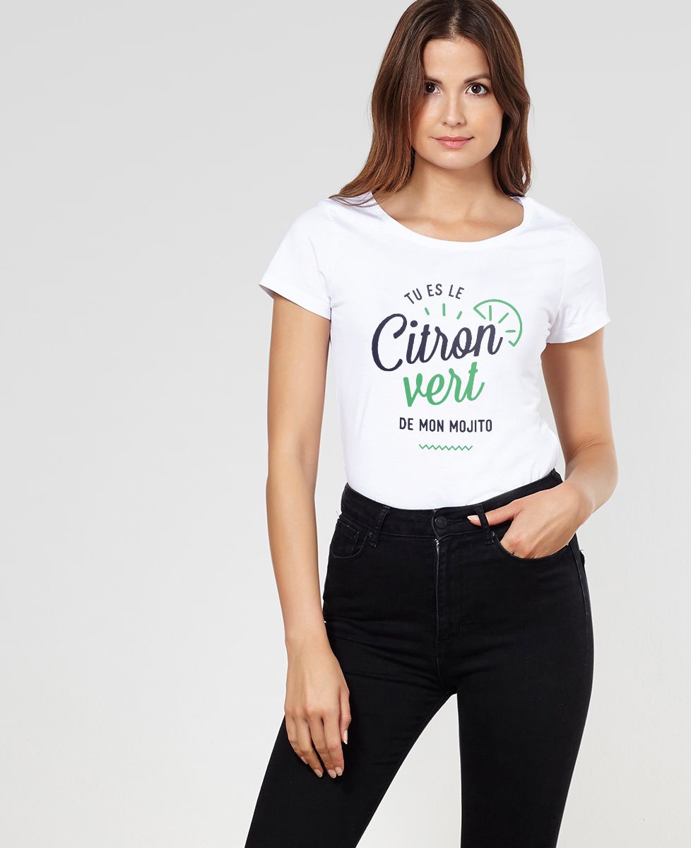 T-shirt femme Citron vert - Apéro