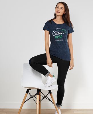 T-Shirt femme Citron vert
