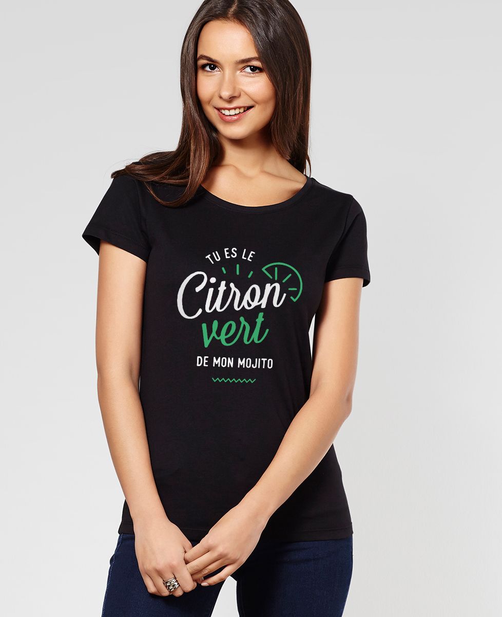 T-Shirt femme Citron vert