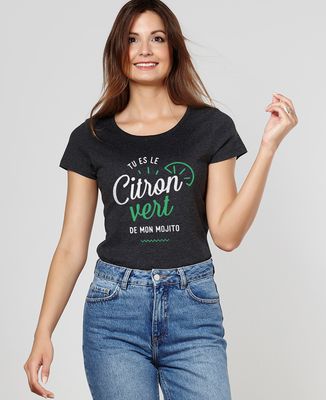 T-Shirt femme Citron vert