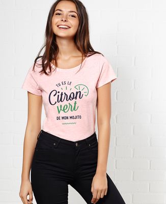 T-Shirt femme Citron vert
