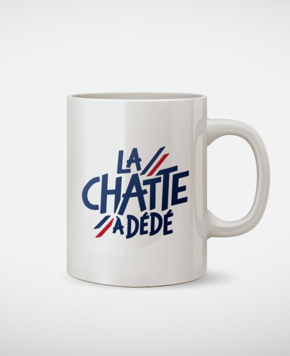Mug La chatte à Dédé - Sport, Football