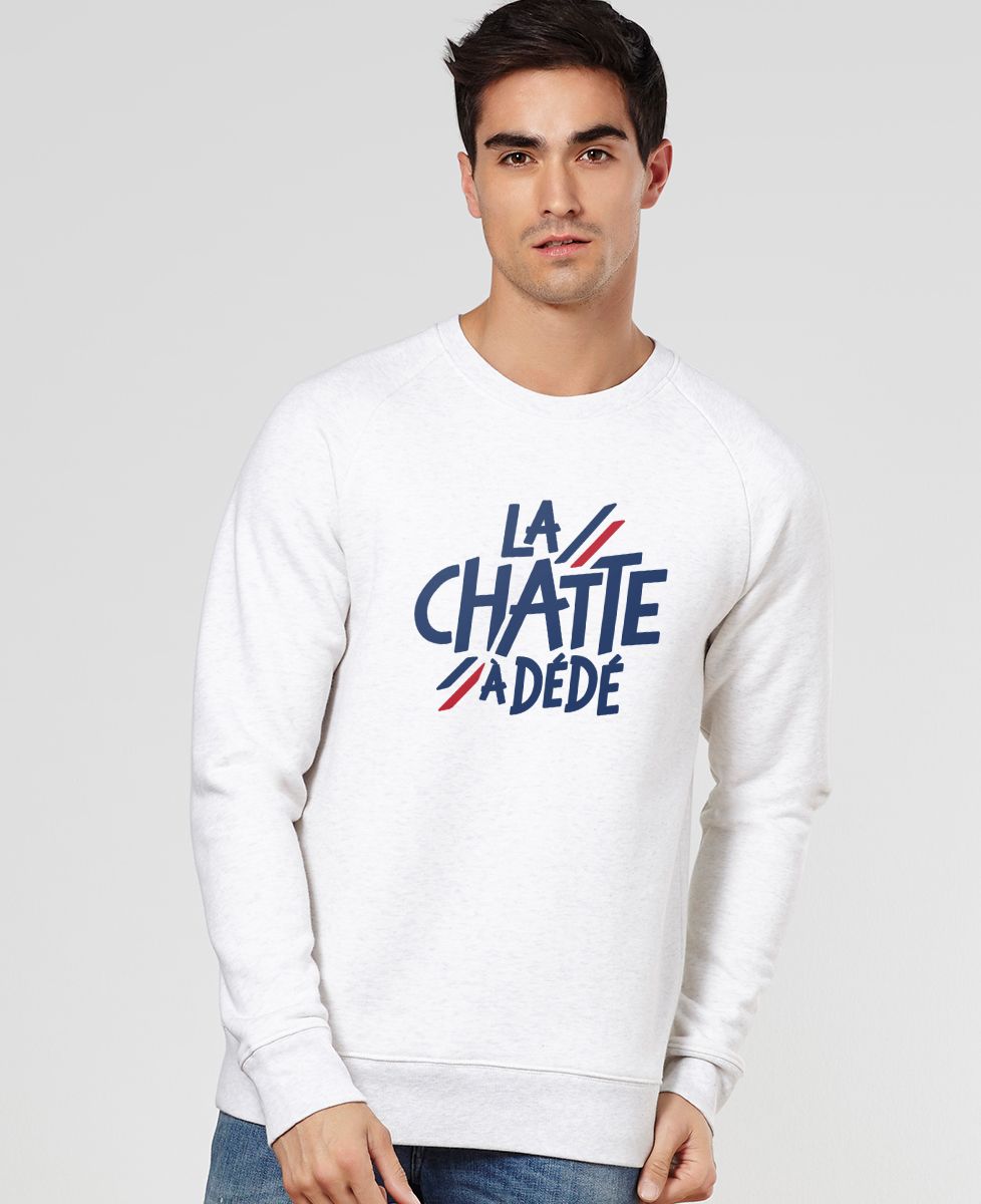Sweatshirt homme La chatte à Dédé - Sport, Football