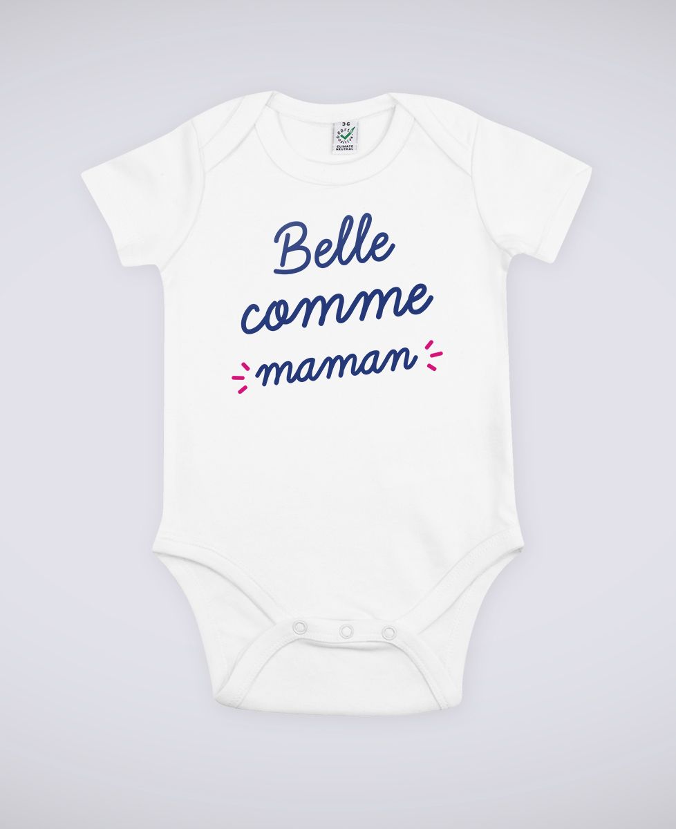 Body Belle comme maman - Cadeaux Maman, Duo assortis