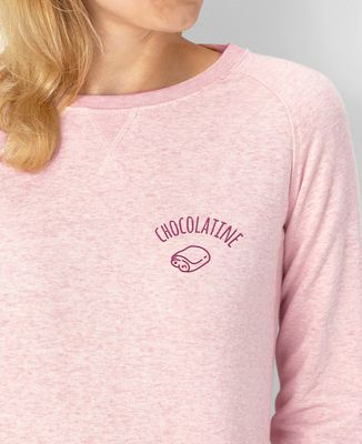 Sweatshirt femme Chocolatine brodé