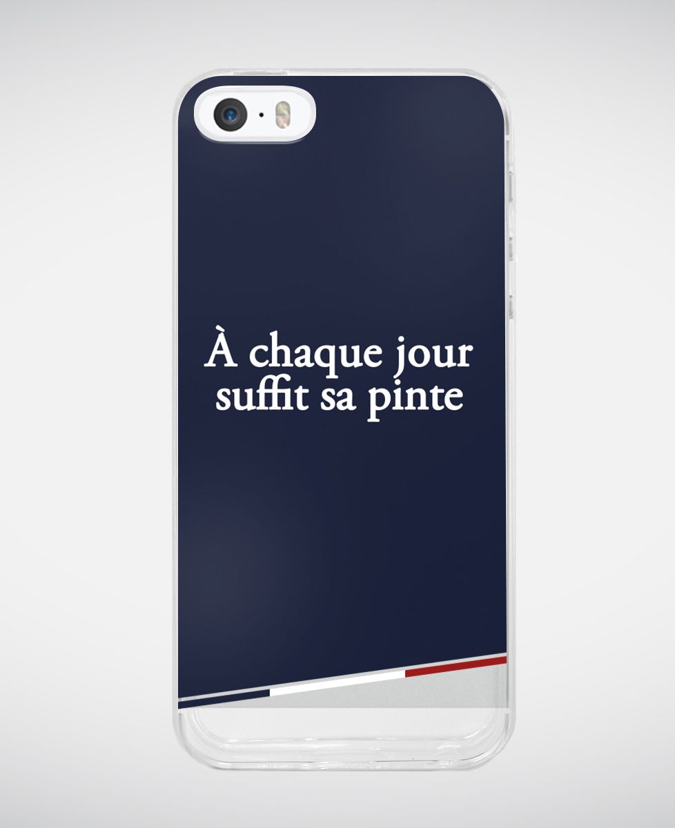 Coque smartphone À chaque jour suffit sa pinte