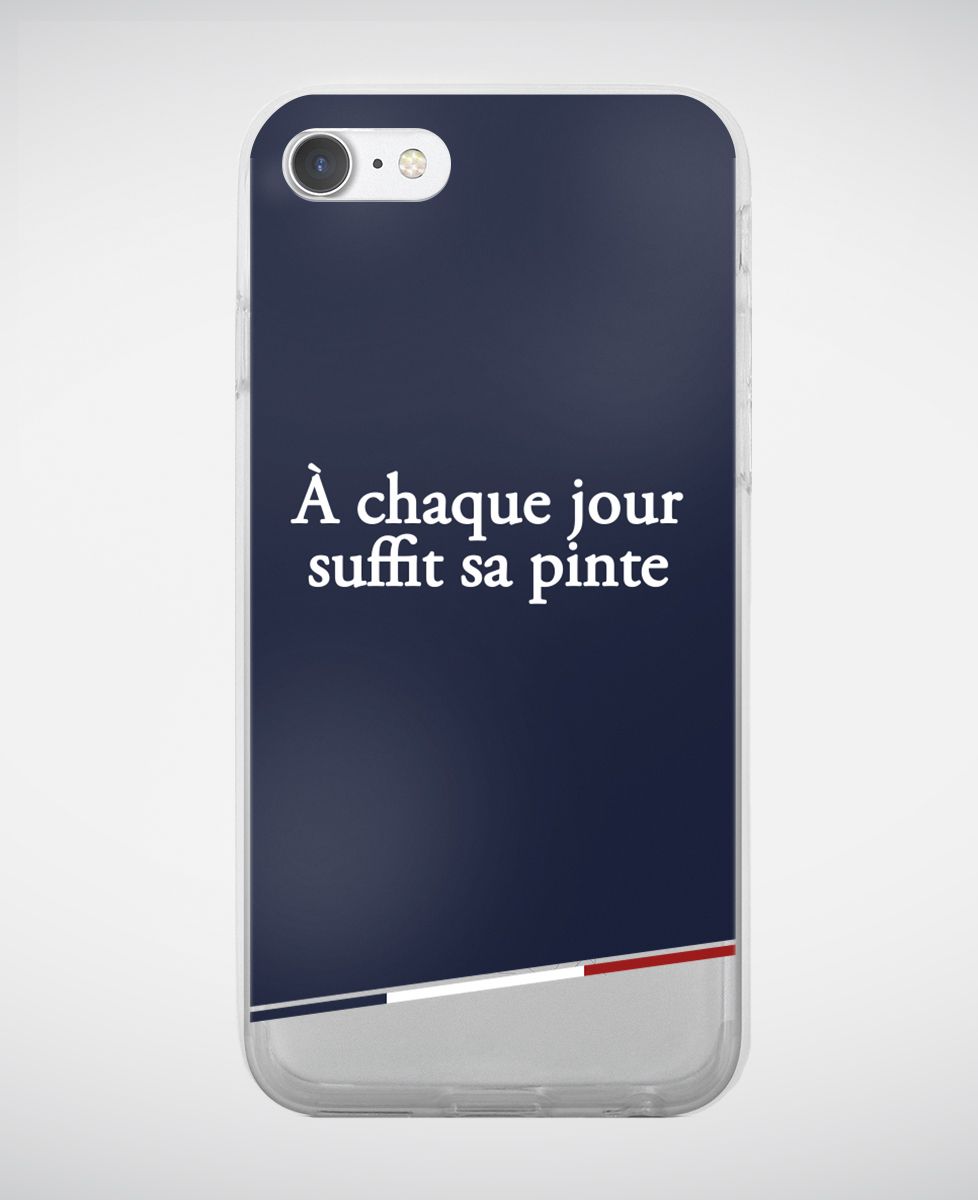 Coque smartphone À chaque jour suffit sa pinte