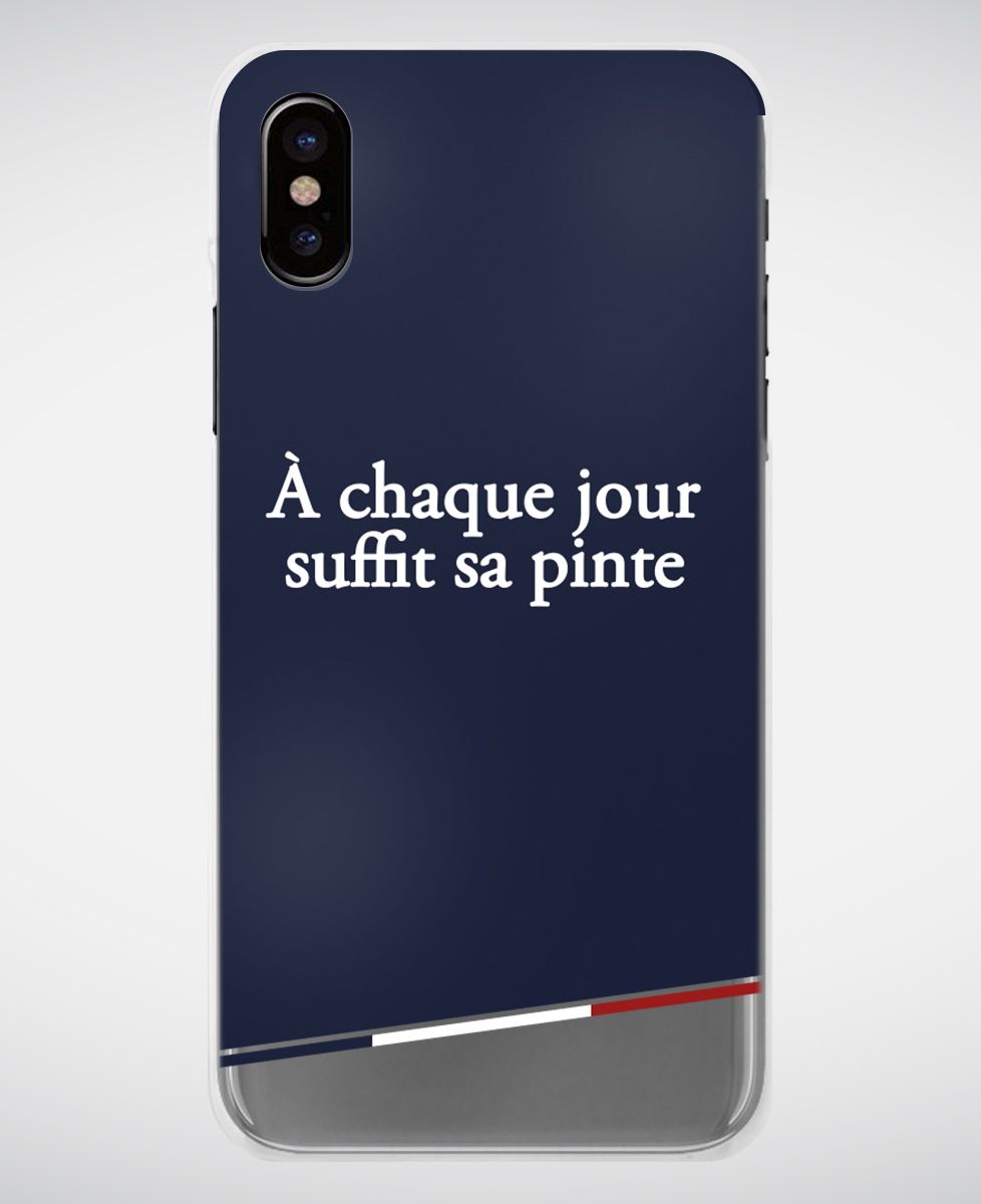Coque smartphone À chaque jour suffit sa pinte