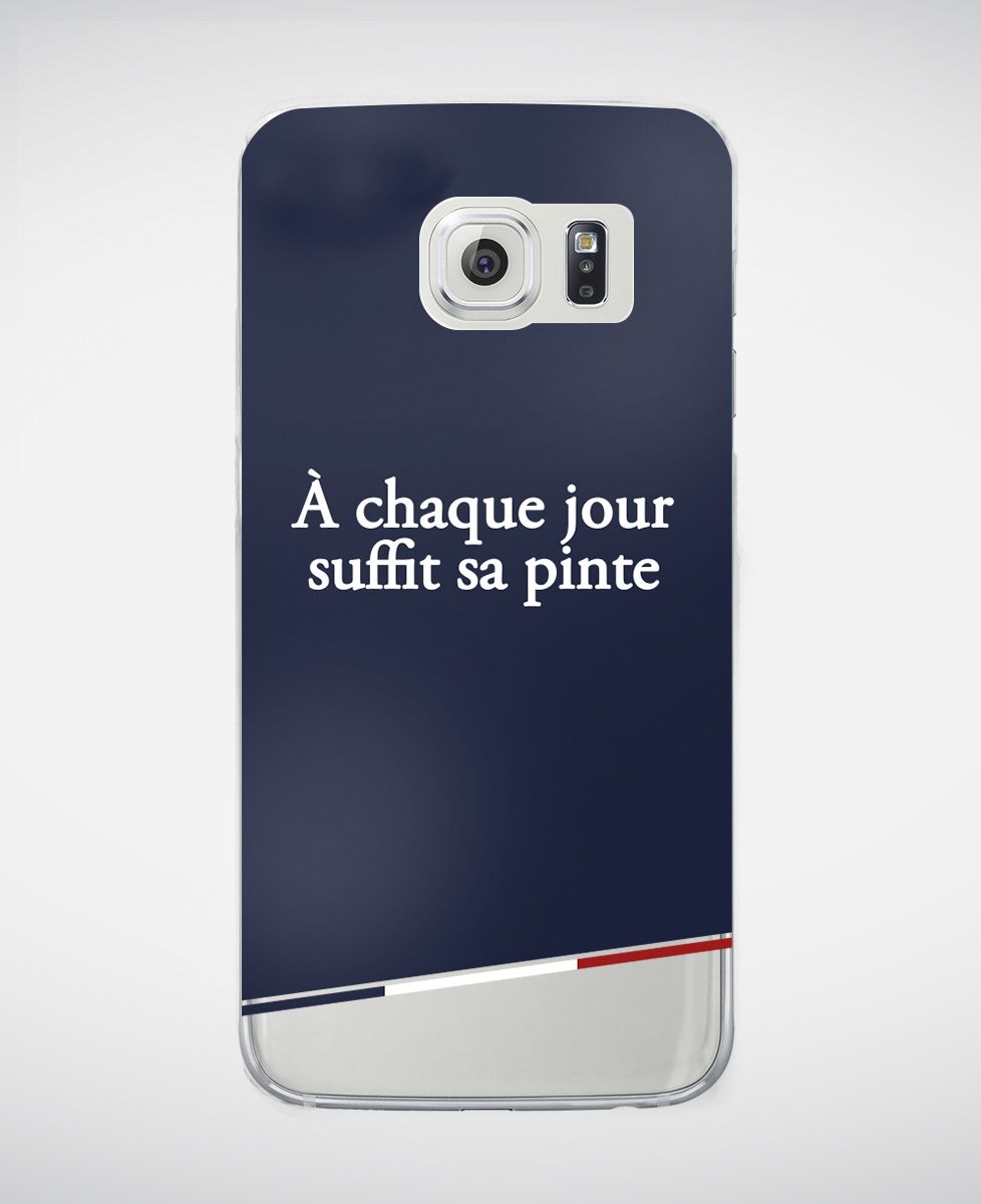 Coque smartphone À chaque jour suffit sa pinte